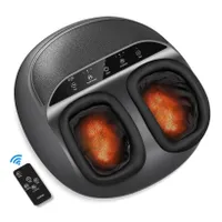 RENPHO Foot Massager with Heat, Electric Shiatsu Kneading Foot Massager with Wireless Control