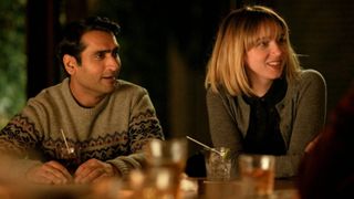 Kumail Nanjiani and Zoe Kazan in The Big Sick