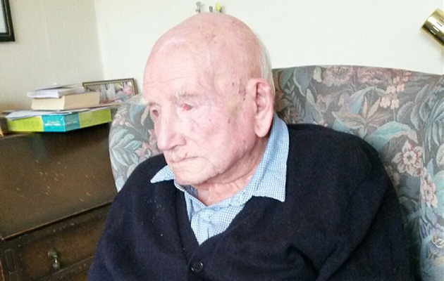 Ralph Hoare watches racing