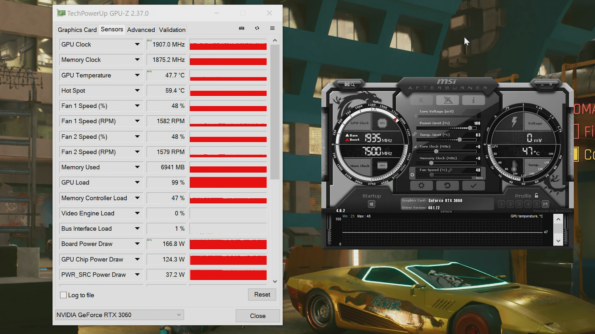 MSI RTX 3060 Gaming X Trio