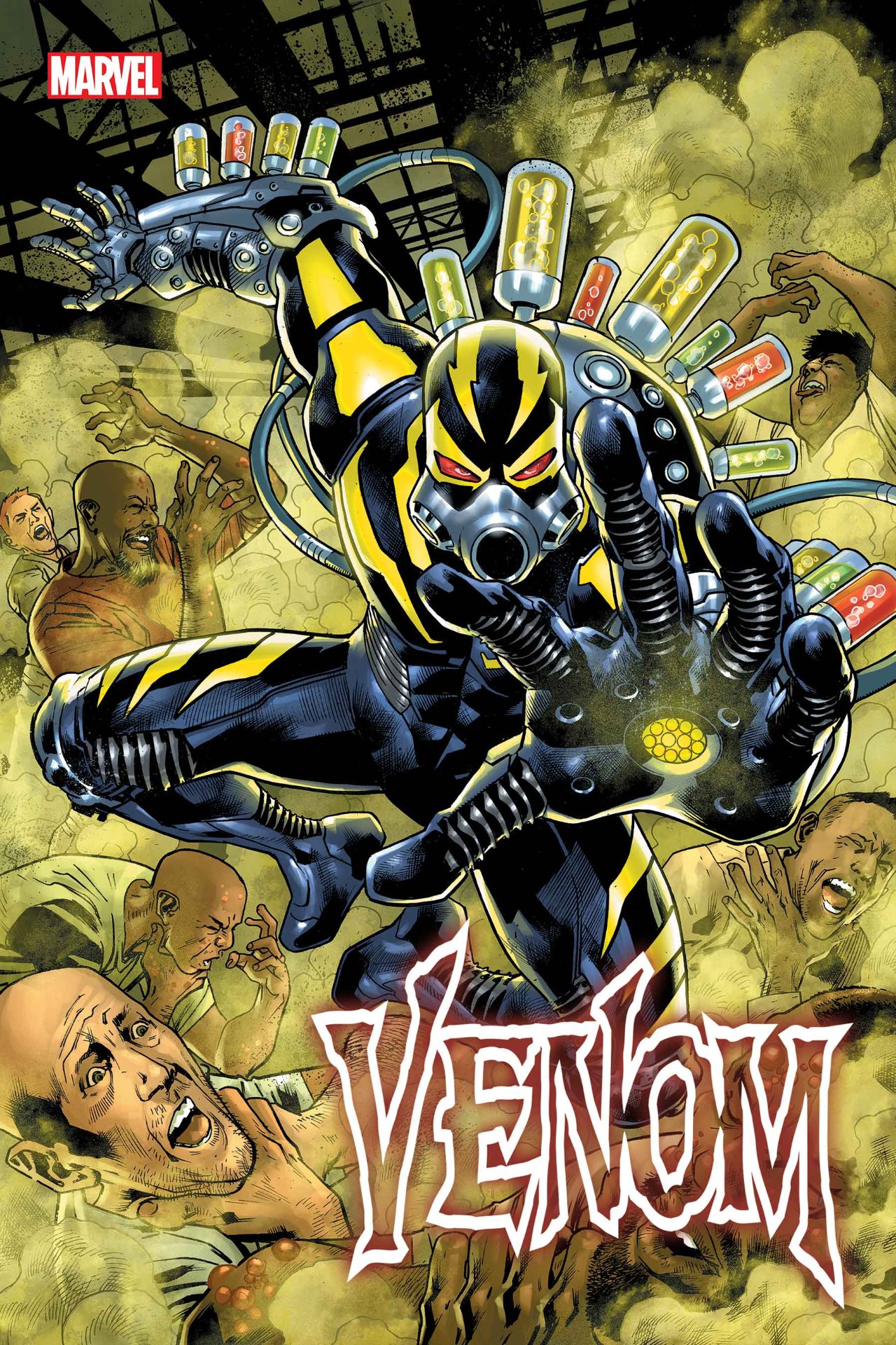 Sleeper Agent on the cover of Venom #11