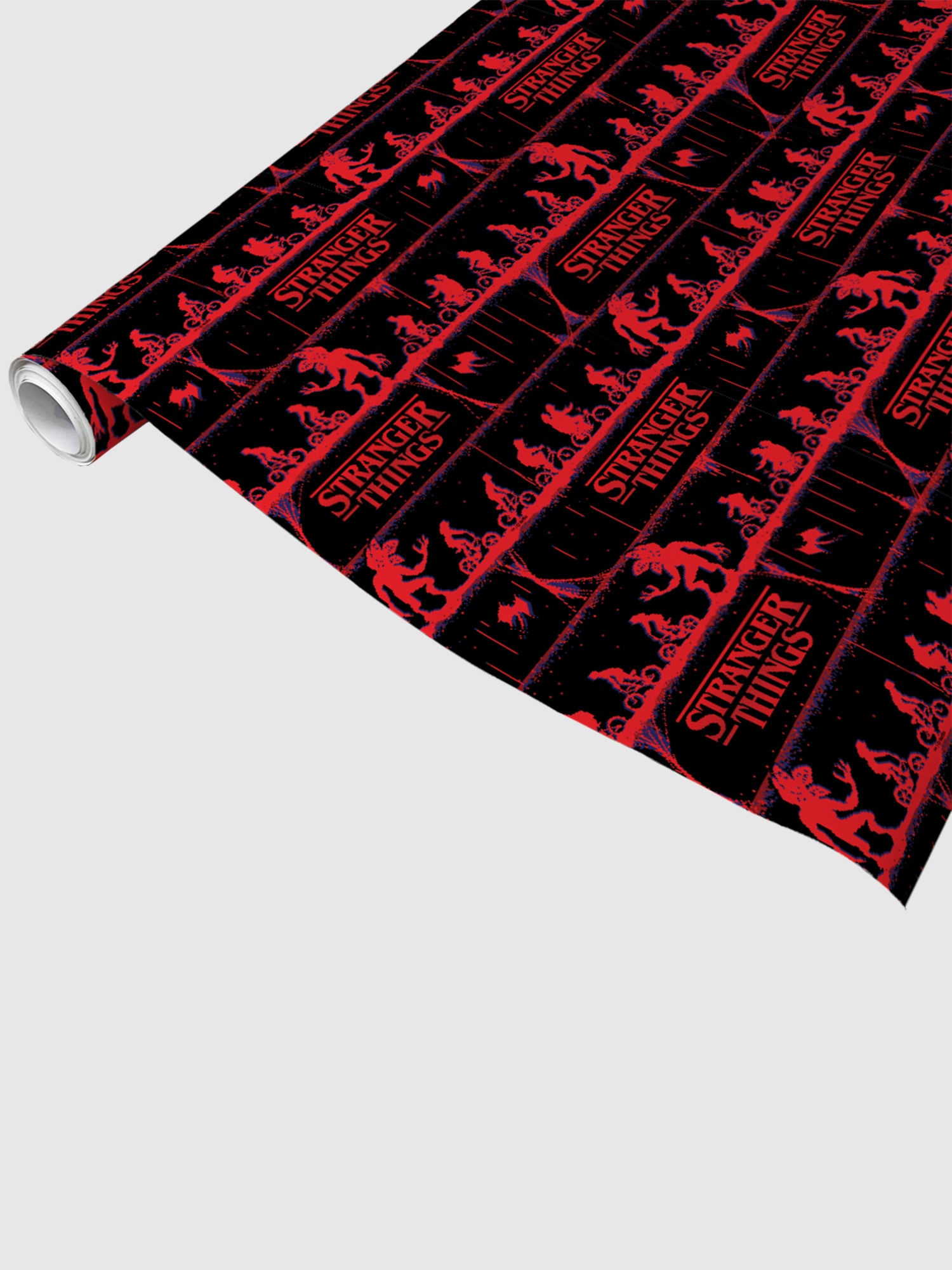 Stranger Things Wrapping Paper Pixel Pattern- 20 in X 30 in