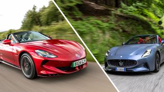 MG Cyberster/Maserati Grancabrio Folgore