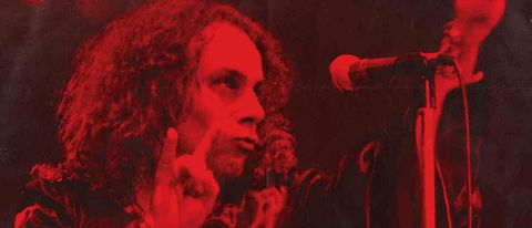 A poster for Ronnie James Dio documentary Dreamers Never Die