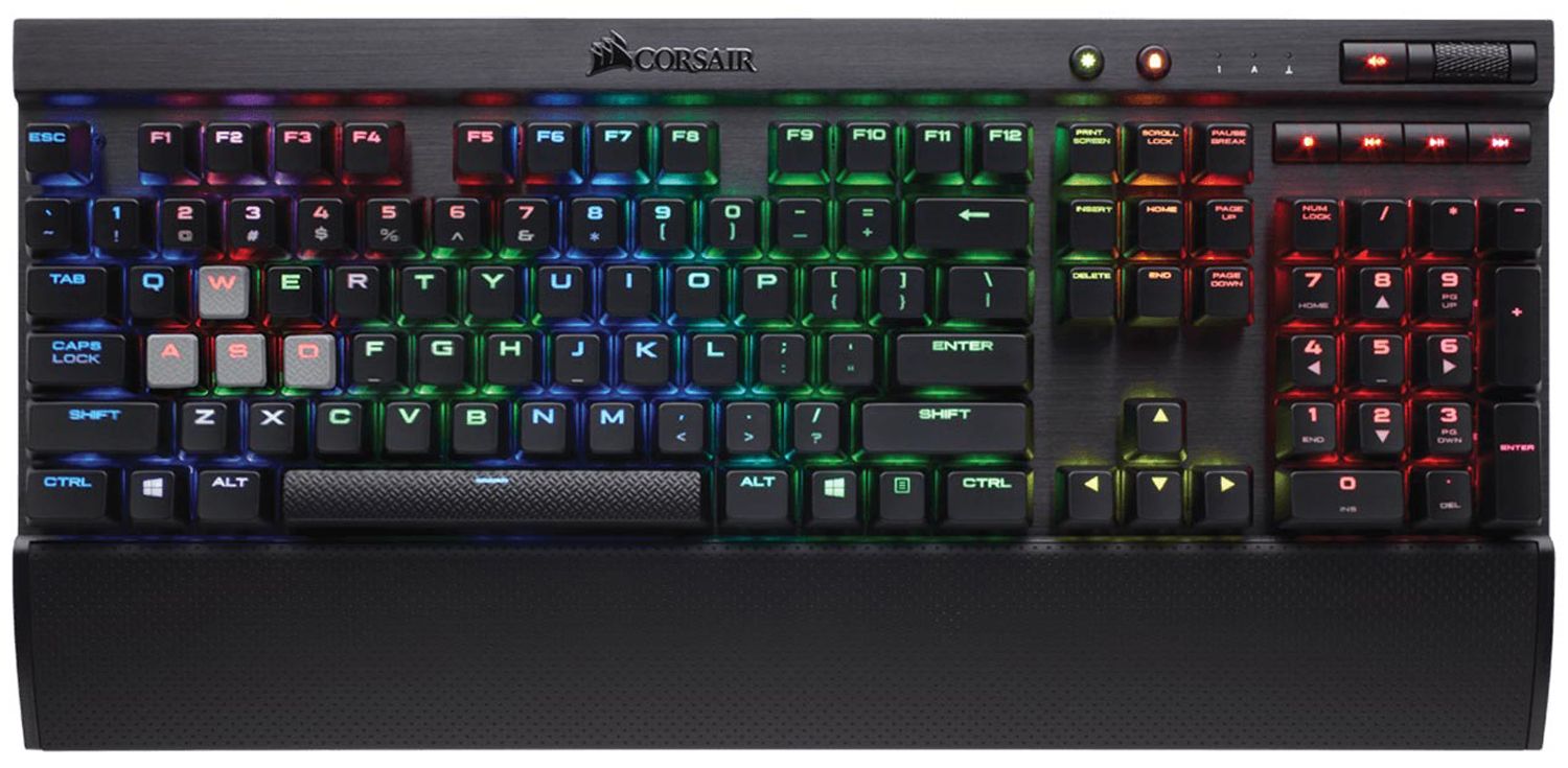 Corsair K70 Rapidfire 銀軸 CORSAIR 獨佔MX Speed 銀軸半年搶先推出K65 ⁄ K70 RGB RAPIDFIRE