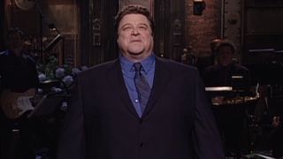 John Goodman performing his monologue on SNL