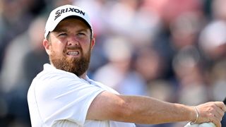 Shane Lowry takes a shot at the 2023 Open