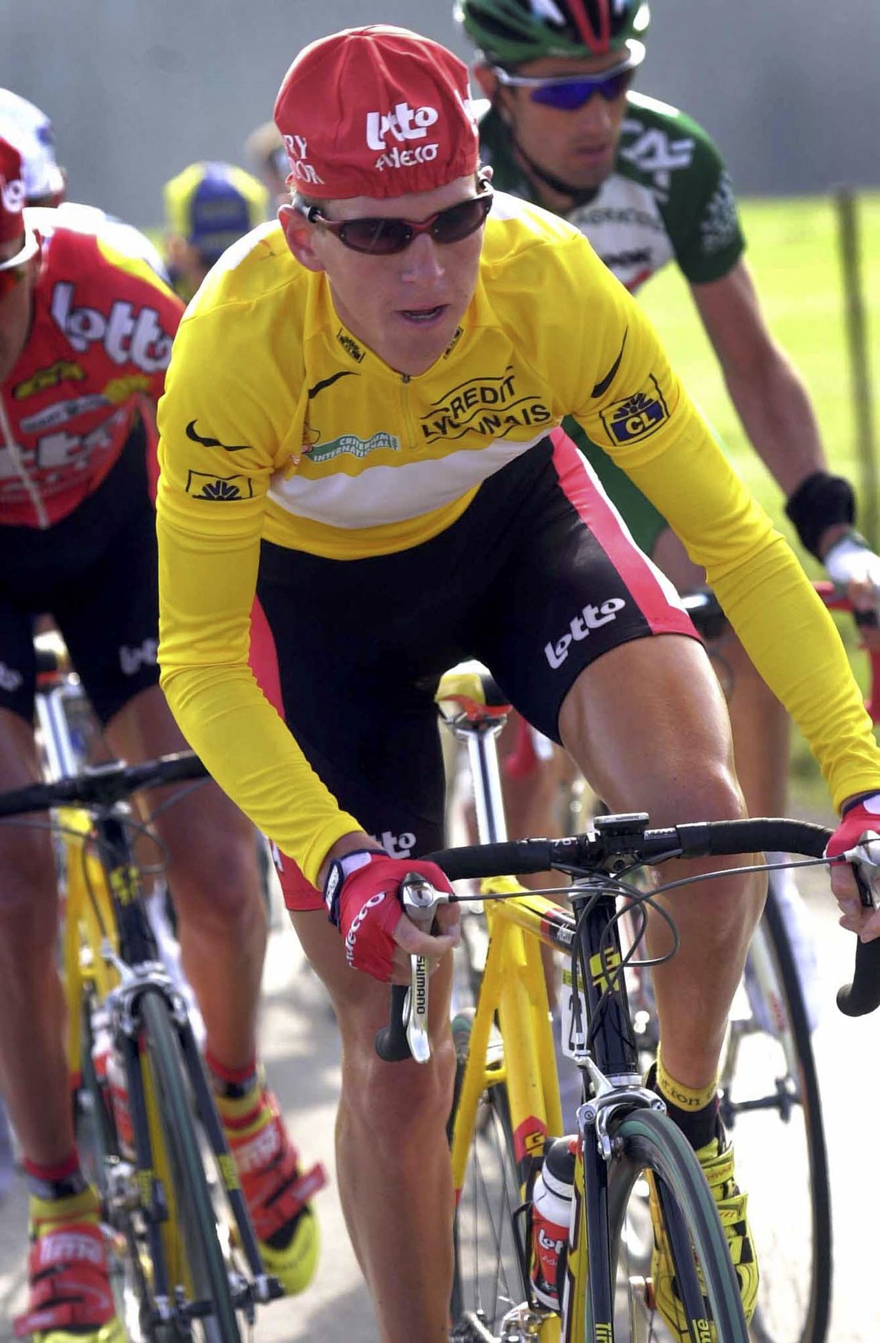 Rik Verbrugghe's best season of 2001 began with a bang at Criterium International.