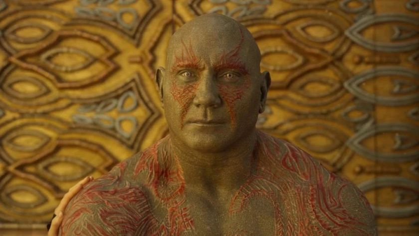 Dave Bautista as Drax in Guardians of the Galaxy Vol. 2