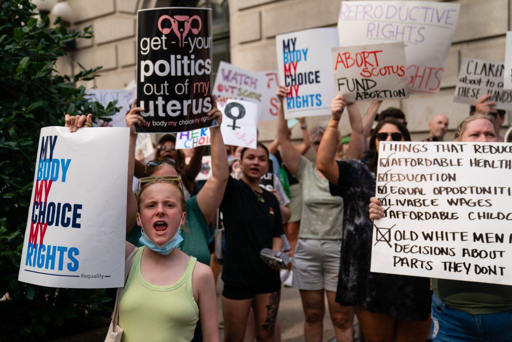 abortion rights protest photo