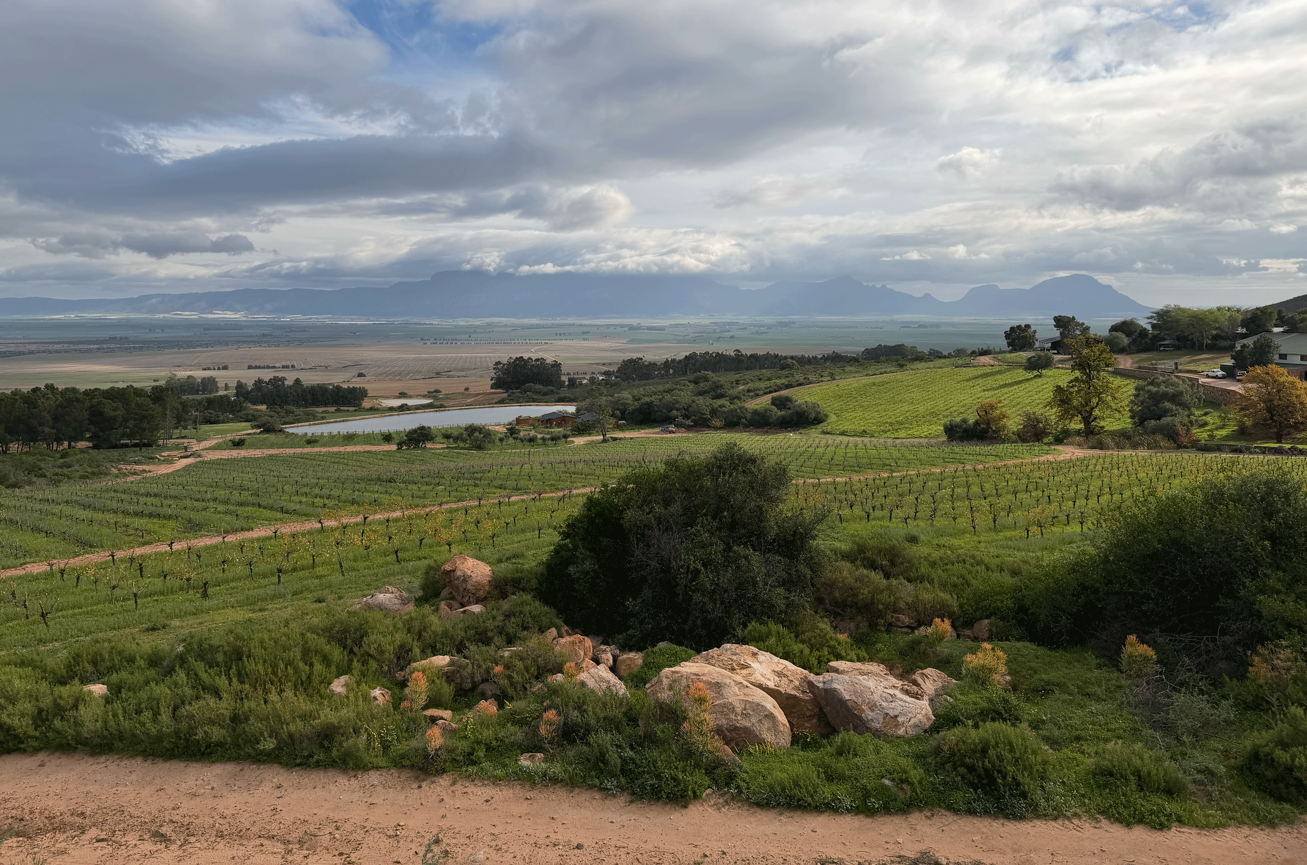 Northern Swartland view from Bandits Kloof