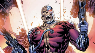 Screenshot of Deathlok comic book cover