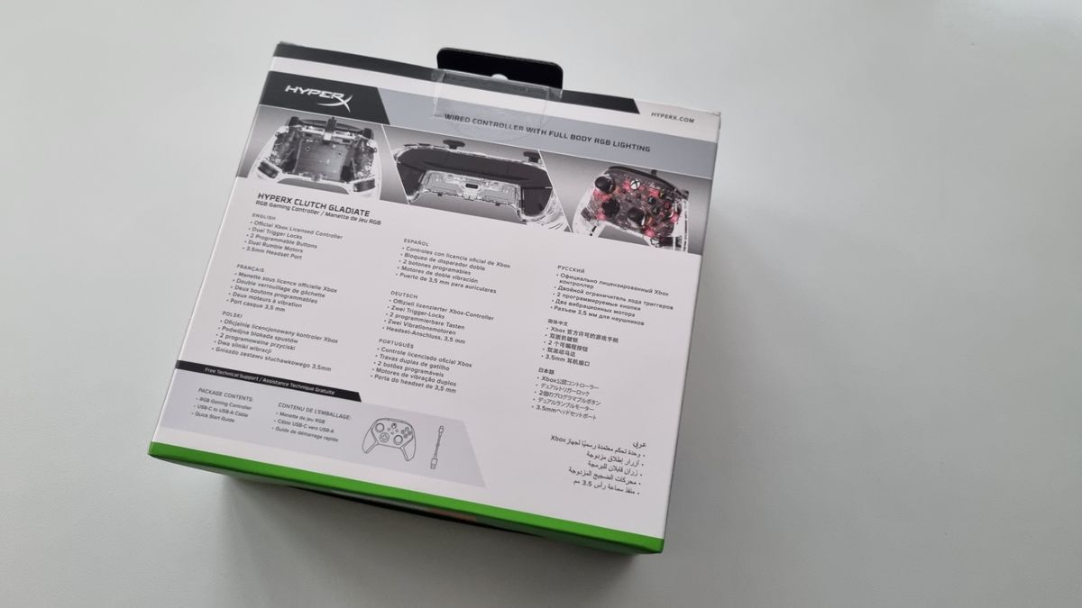 HyperX Clutch Gladiate RGB Controller