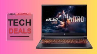 This 15.6-inch Acer Nitro gaming laptop features an RTX 5060 GPU and a whopping 32GB RAM, along with a 10-core Intel CPU and a 512GB SSD, and all for just $899.99.