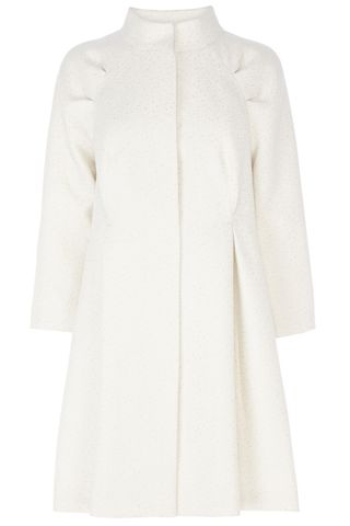 Coast Flecked White Coat, £160