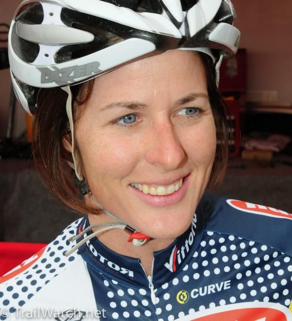 Kathy Sherwin (Hudz-Subaru) started on the front row today