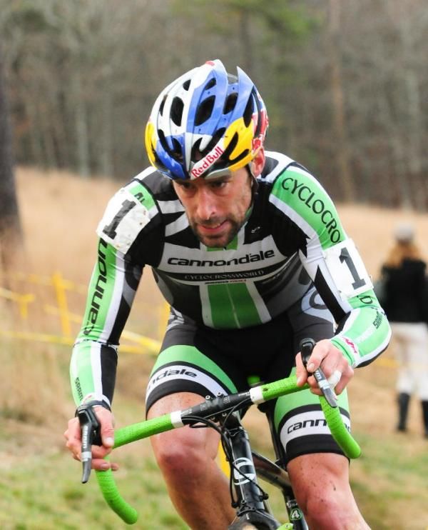 Tim Johnson (Cannondale-Cyclocrossworld) drilling it home for the victory