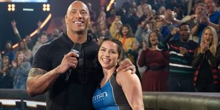 haley johnson dwayne johnson the titan games nbc