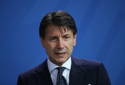 Italian Prime Minister Guiseppe Conte.