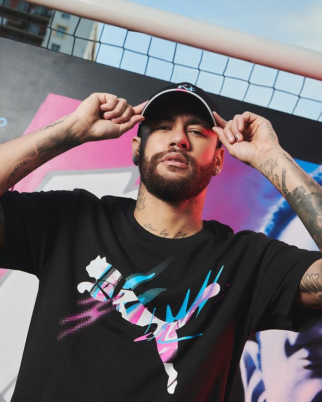 neymar puma tshirt