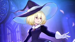 Never Grave Key art of witch character