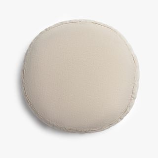 round throw pillow