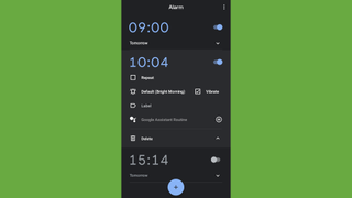 Google Clock app