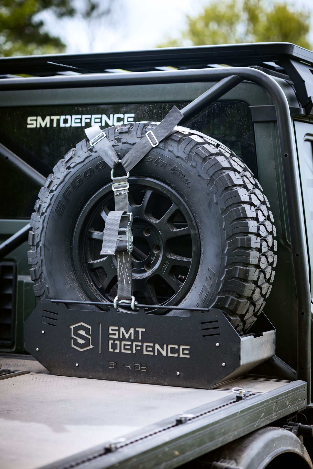 Image of the Ineos Grenadier looking exceptionally muddy. It's a flat-bed style pickup