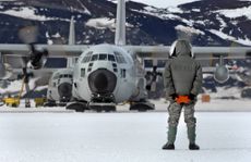 mcmurdo airplane hanger
