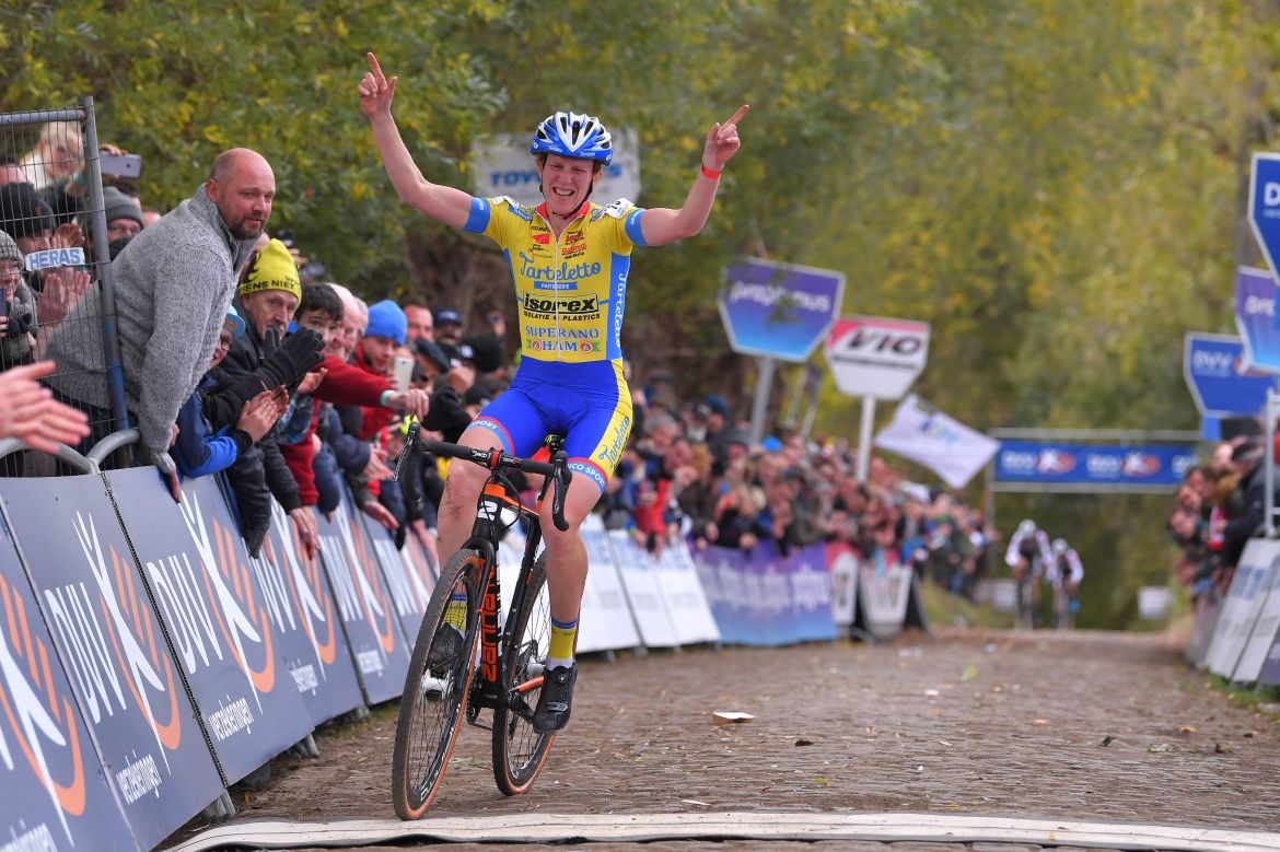 Kim van de Steene (Tarteletto - Isorex) wins Koppenbergcross