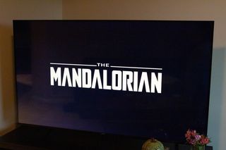 Hisense H65G Series TV Mandalorian Title Screen