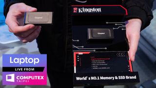 Computex 2023: Kingston XS1000 - The external HDD so good you'll buy it twice