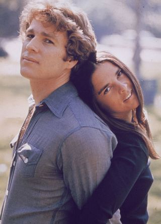 Ryan O'Neal and Ali MacGraw.