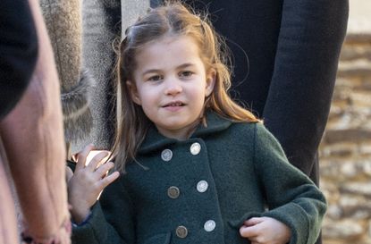 princess charlotte adorable moment curtsey queen