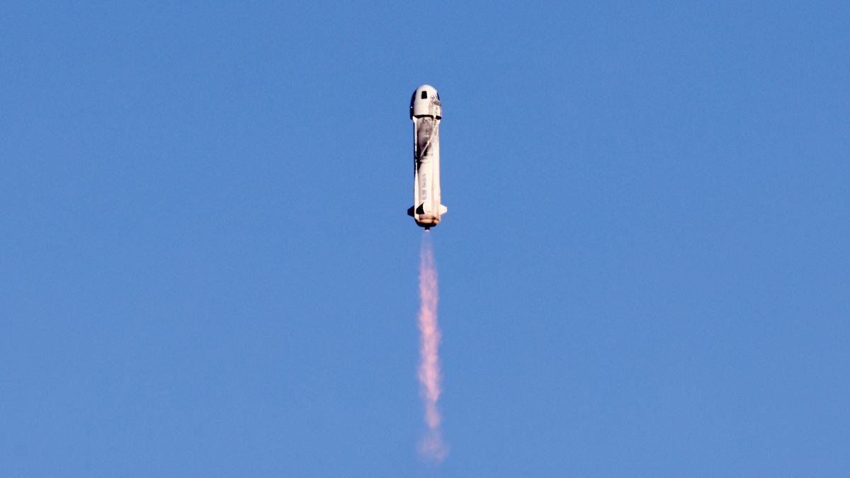 How to watch Blue Origin’s NS-25 private space tourist mission online today