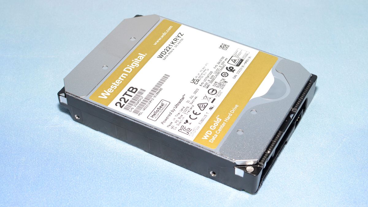WD Gold 22TB HDD Review: The Gold Standard? | Tom's Hardware