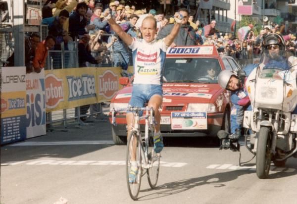 Marco Pantani won a stage of the 1994 Giro when the race climbed over the Stelvio