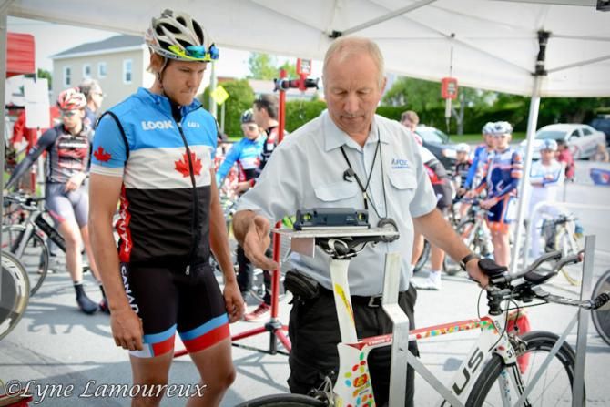 Bike check for Nic Hamilton (Canadian National Team)