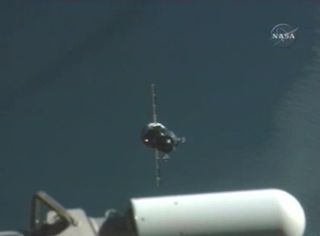 Space Station Crew Welcomes Fresh Cargo Ship