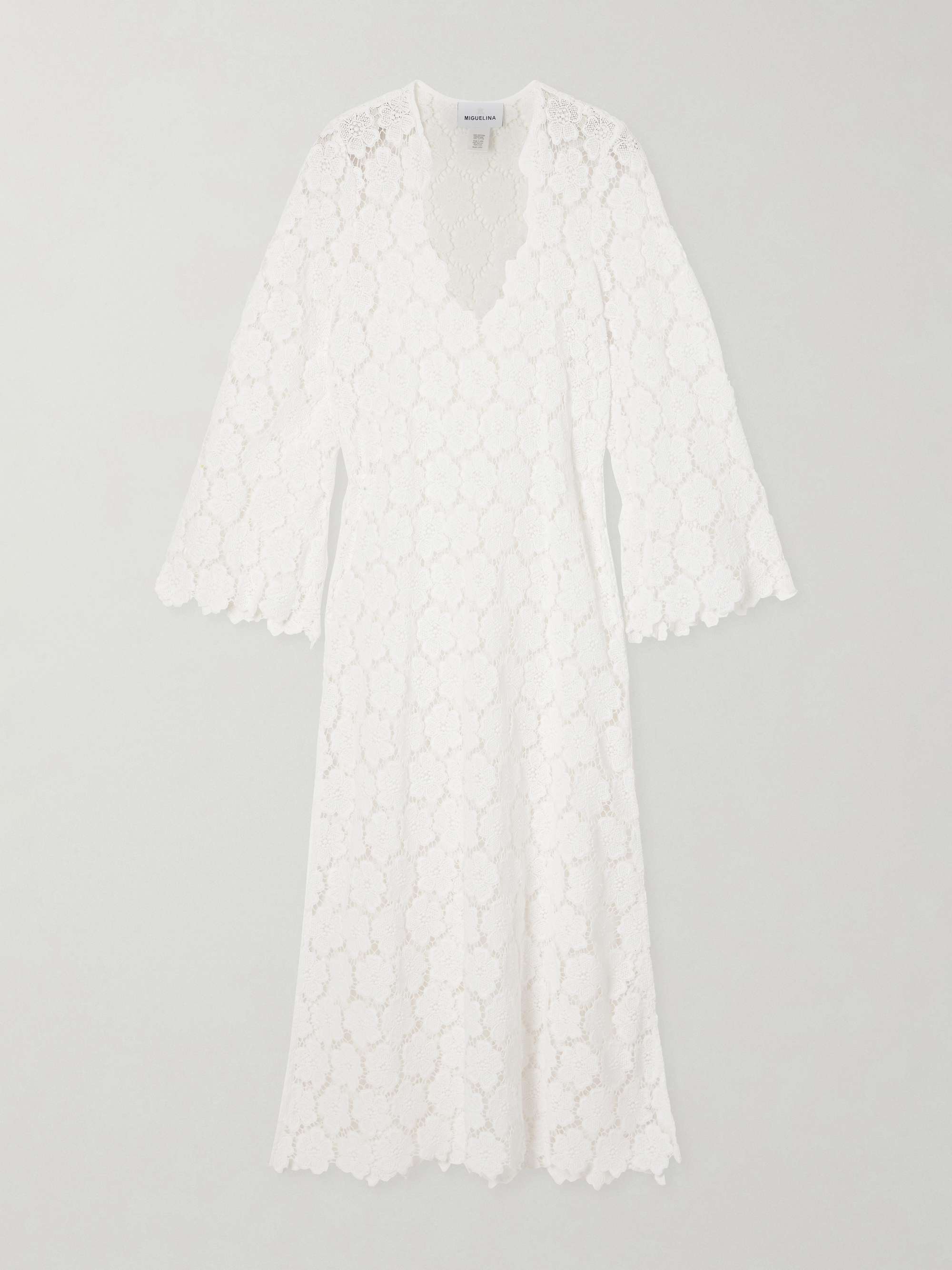 Arelis Crocheted Cotton Maxi Dress