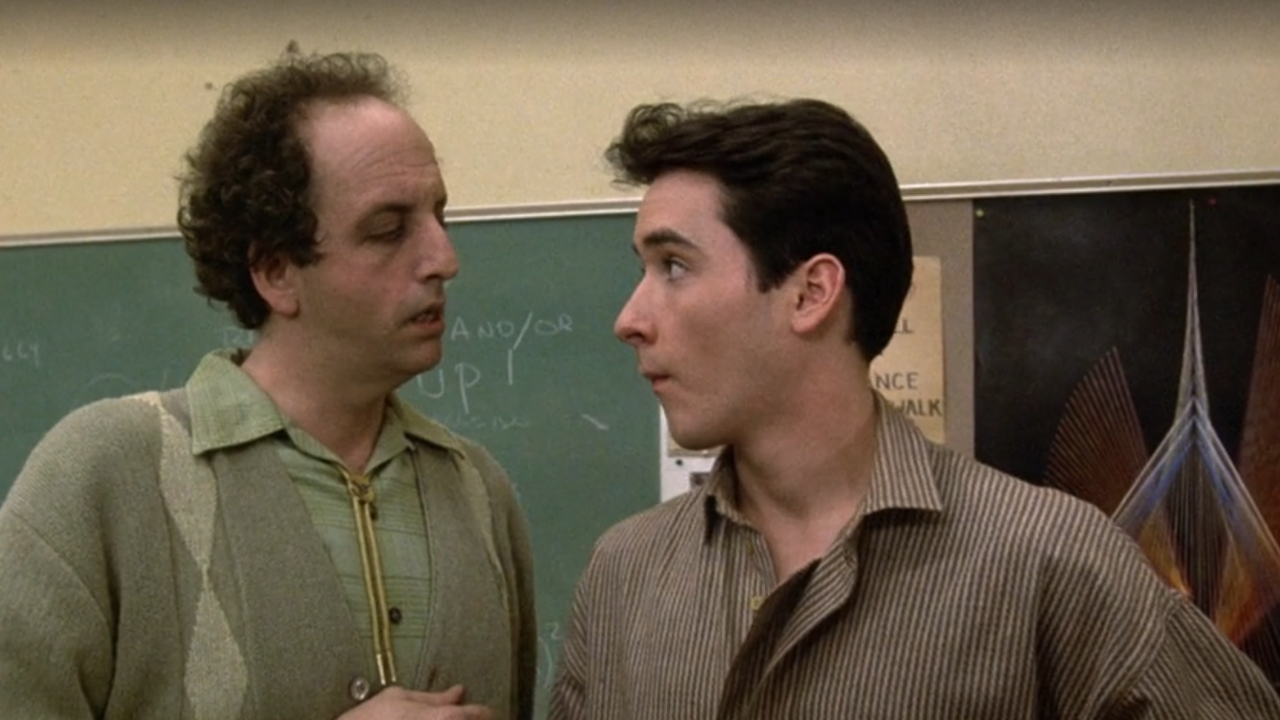 Vincent Schiavelli and John Cusack in Better Off Dead