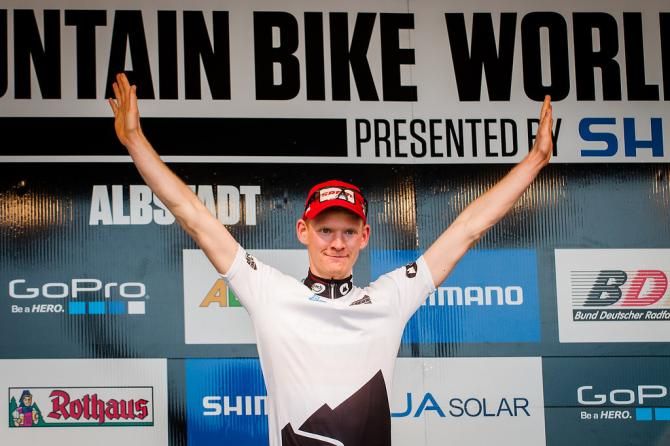 Markus Schulte-Luenzum leads the U23 World Cup