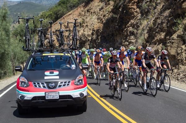 Stage 4 of the 2012 Amgen Tour of California saw the warmest temperatures to date with plenty of extra bottles required