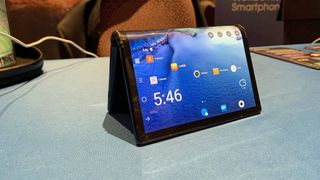 The Royole FlexPai is a foldable tablet that's more of a proof of concept than a final product (Image Credit: TechRadar)