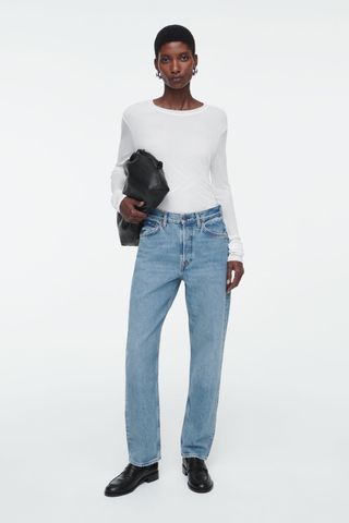 Shift Straight-Leg Jeans