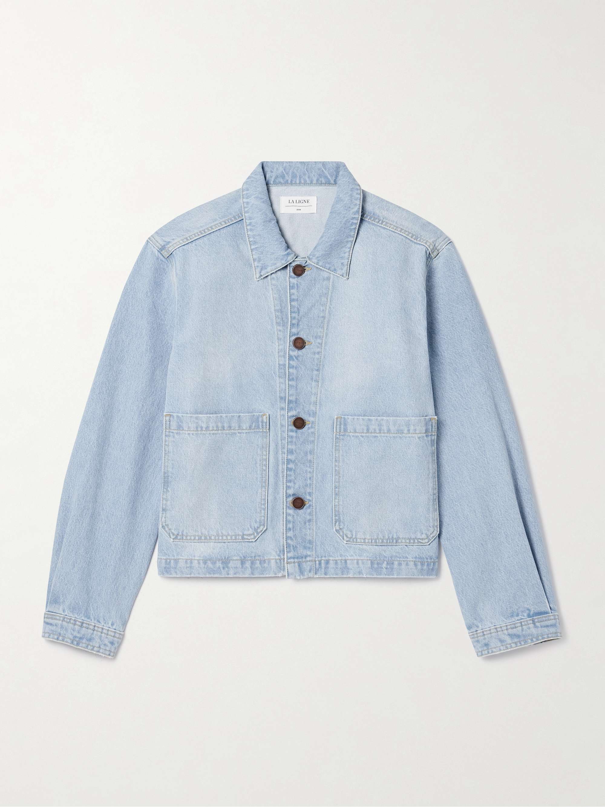 Val Cropped Denim Jacket