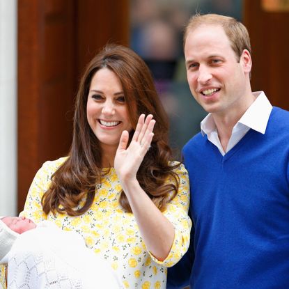 Prince William, Kate and baby