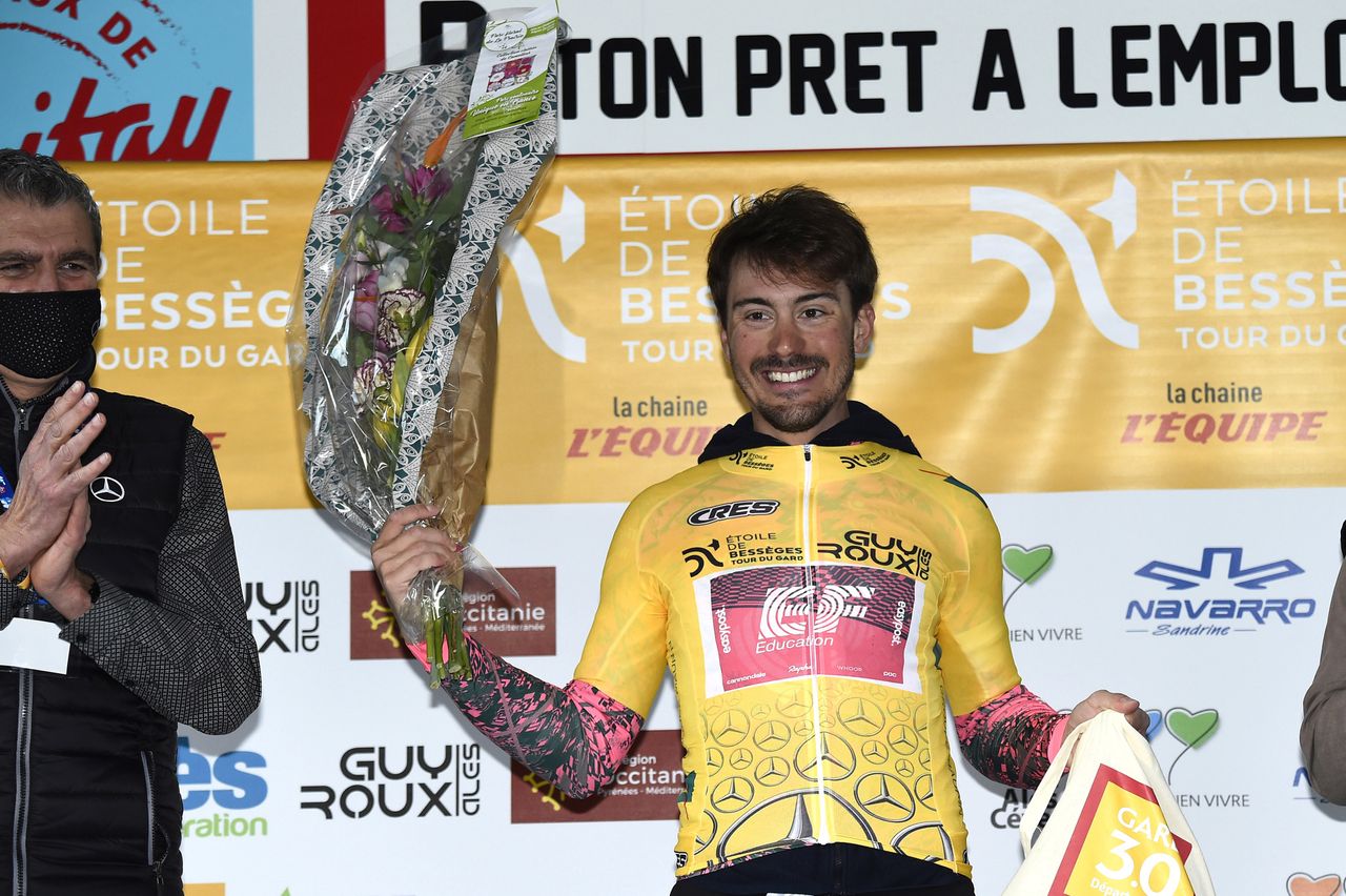 Etoile de Besseges - Tour du Gard 2022 - 52nd Edition - 3rd stage Besseges - Besseges 155 km - 04/02/2022 - Alberto Bettiol (ITA - EF Education - EasyPost) - photo Tommaso Pelagalli/SprintCyclingAgency&Acirc;&copy;2022