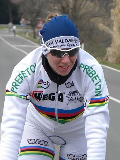 Tatiana Guderzo, the reigning world champion