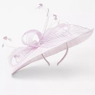 Coast purple fascinator hat